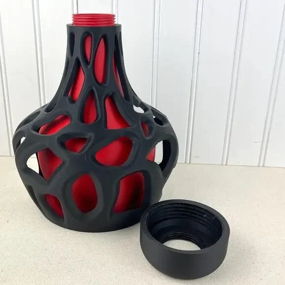 Sculptural Table Lamp, Slime Table Lamp, Desk Lamp and Shade, Bedside Lamp - Picture 7 of 10